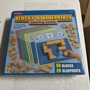 New Lakeshore Blocks & Blueprints Learning Center FF579 Building STEM Education - Picture 1 of 9