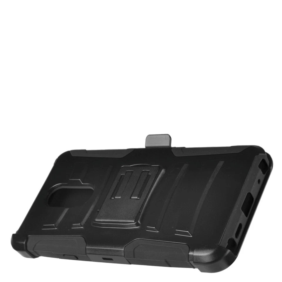 GSA Armor Hybrid Kickstand Case w/Holster For LG Stylo 5 - Black - Image 1 of 1