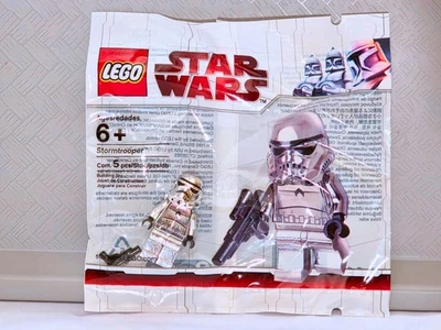 Lego 2853590 SW0097: Star Wars Stormtrooper Minifigure, Chrome Silver MINT RARE - Image 1 of 2