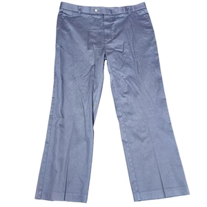 Pantalones Roundtree & Yorke TravelSmart para Hombres 42x32 Azul Marino Algodón Elástico Chino - Imagen 1 de 5