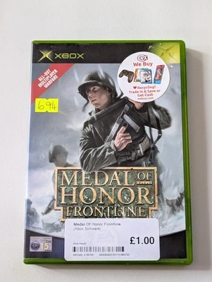 Medal of Honor: Frontline (Original Xbox) With Manual  - Image 1 of 3