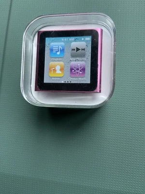 Apple iPod nano 6th Generation Pink (8GB) New In Box - Image 1 of 4