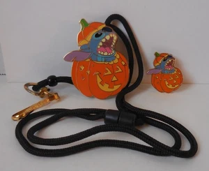 Disney DLR 2004 Juego de Pin y Cordón Exclusivo Puntada en Jack-o-Lantern - Imagen 1 de 5