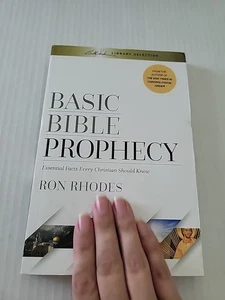 Basic Bible Prophecy Book By Ron Rhodes Essential Facts Christian Should Know PB - Imagen 1 de 3