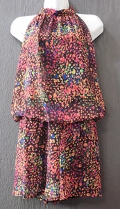 Mameluco de mujer grande multicolor lunares verano informal cuello alto de Sintimental - Imagen 1 de 7