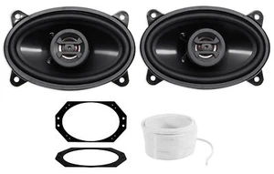 Kit de repuesto de altavoz delantero de fábrica Hifonics 4x6" para Jeep Wrangler Tj 2003-06 - Imagen 1 de 12