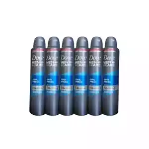 6 Pack Dove Men + Care Cool Fresh 48 HR Antiperspirant Spray for Men 8.45OZ - Picture 1 of 3
