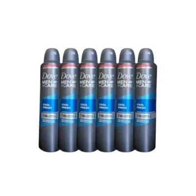 Paquete de 6 spray antitranspirante Dove Men + Care Cool Fresh 48 HR para hombre 8,45 OZ Foto 1 de 3