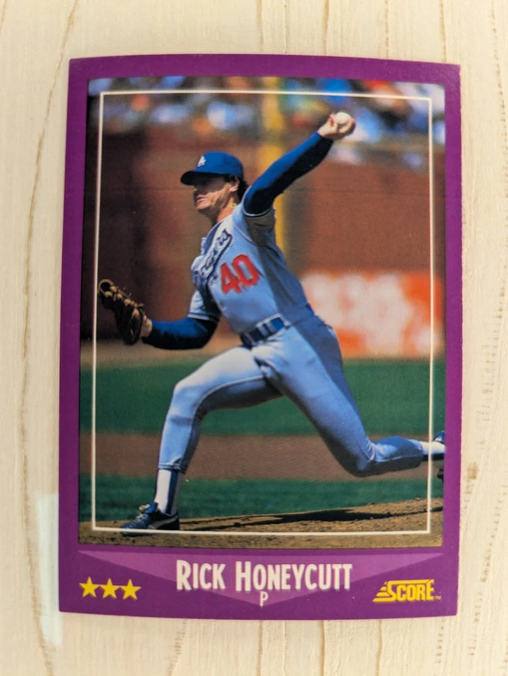1988 Score Baseball Cards #1-349 - Mix & Match cards to save up to 40% off! - Image 1 of 1