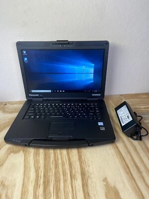 Panasonic ToughBook CF-54 Intel i5-6300U @ 2.40GHz 8GB RAM 256GB SSD Windows 10 - Image 1 of 4