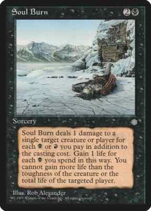 SOUL BURN X 4 E/X- ICE AGE MTG - Picture 1 of 1