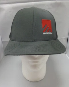 Enertech Resources bestickte verstellbare Baseballkappe Truckermütze grau/schwarz - Bild 1 von 7