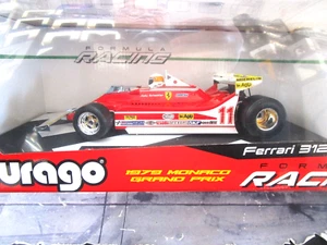 F1 FERRARI 312 T4 V12 stagione 1979 Monaco GP Winner #11 Schecker Bburago 1:18 - Foto 1 di 6