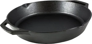 Pre-Seasoned Cast Iron Skillet, Dual Assist Handles, Use in Oven, Stove, Grill - Picture 1 of 12