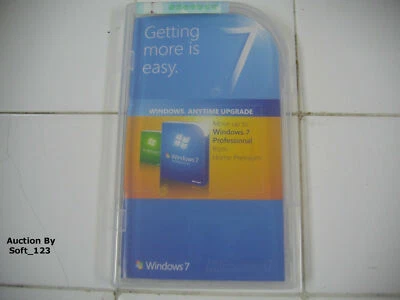 Microsoft Windows 7 Home Premium to Professional Anytime Upgrade 32/64 bit vers. - Image 1 of 4