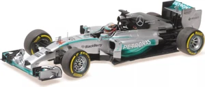 Mercedes AMG W05 Lewis Hamilton World Champion 2014 in 1:18 scale by Minichamps - Afbeelding 1 van 1