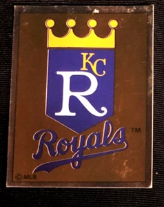 Pegatina vintage del logotipo del equipo de los Reales de Kansas City 1988 *Envío gratuito - Imagen 1 de 2