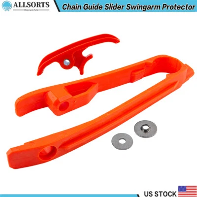 Guías de cadena deslizante para KTM SX SXF XC XCF 125 150 250 350 450 500 2016-2021 Foto 1 de 4