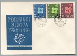 EUROPA CEPT - PORTUGAL / 1961 FDC COVER (ref 8076) - Picture 1 of 2
