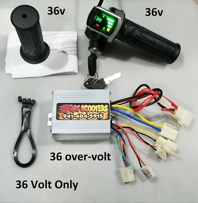 Razor 36v E300,E325,MX350,MX400 electrical Scooter kit 36 Over Volt Kit - Image 1 of 4