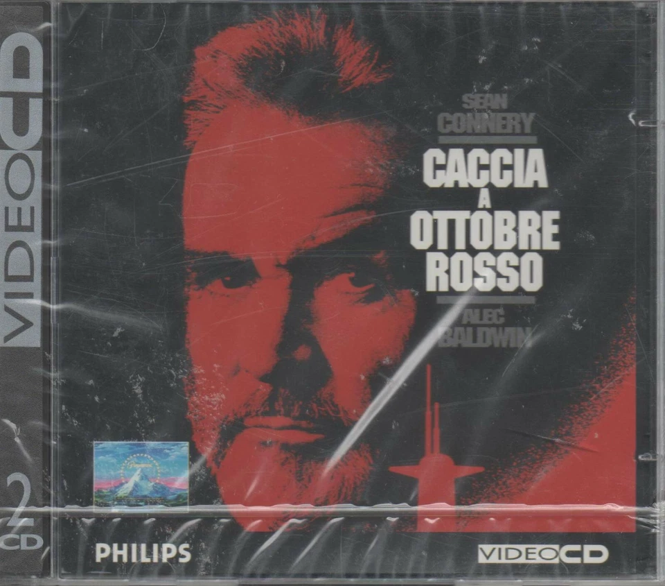 Caccia A Ottobre Rosso Sean Connery Alec Baldwin Video NEU 2CDs italienisch - Bild 1 von 2