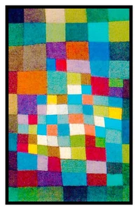 Modern Artist Paul Klee In The Desert Counted Cross Stitch Chart Pattern - Picture 1 of 10