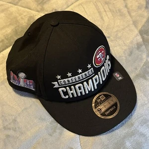 New Era San Francisco 49ers Super Bowl LVIII Side Patch NFC Conference Champion - Picture 1 of 5
