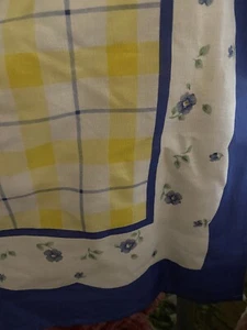 Pfaltzgraff Shelby länglich rechteckig 60"" x 84"" Tischdecke 100 % Baumwolle - gebraucht Disp - Bild 1 von 4