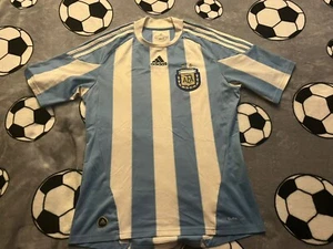 Camiseta de fútbol local pequeña Adidas Argentina 10/11 de colección - Imagen 1 de 8