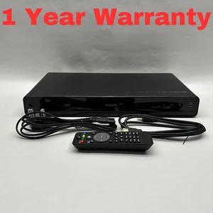 Philips BDP3100 Blu-Ray Player/Full HD 1080p Black Remote + HDMI Cable Tested - Picture 1 of 10