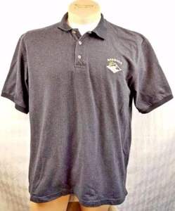 Yacht Club BERMUDA Hombres XL Camisa Informal Campamento Vacaciones Gris Oscuro Algodón con Cordones - Imagen 1 de 12