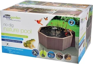 Pennington 100549977 Aquagarden NO DIG NATURE POOL 50 gal Resin Pond Kit - Picture 1 of 8