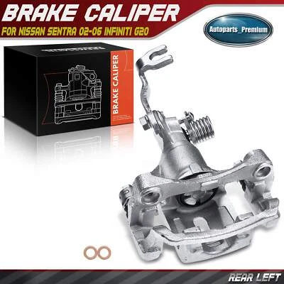 Pinza de freno de disco con soporte para Nissan Sentra 02-06 Infiniti G20 trasero izquierdo Foto 1 de 4