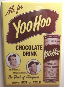 Yoo Hoo Vintage Werbung MAGNET 2" x 3" Kühlschrank Soda Version 2 - Bild 1 von 3