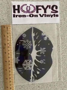 Iron On Vinyl Transfer, Large Lips Kiss t-shirts, cushions, hoodies - Picture 1 of 3