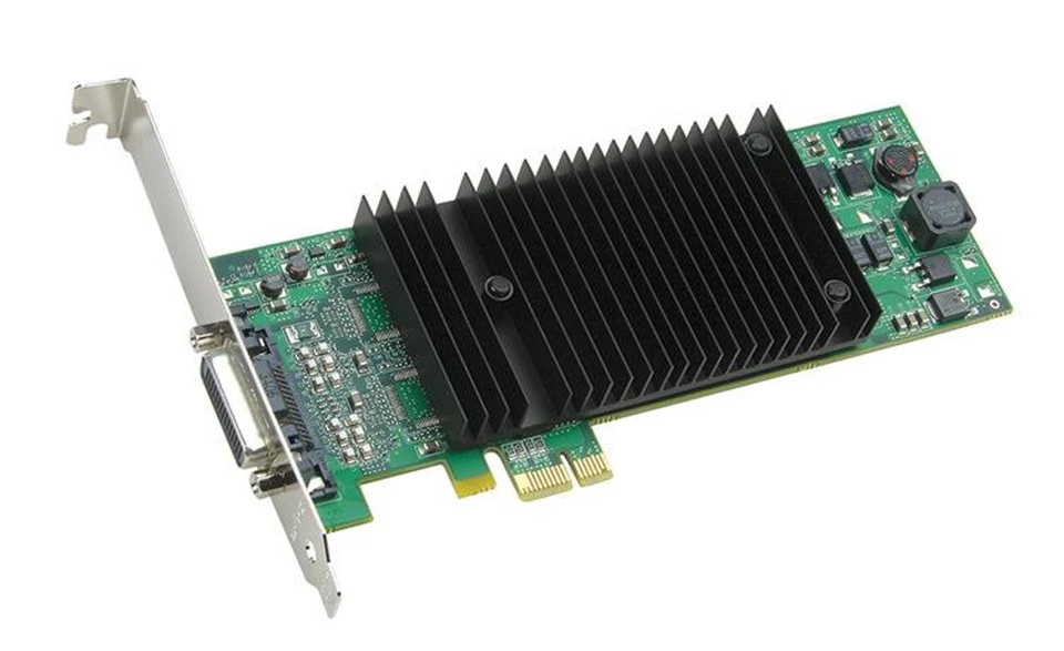 Matrox P69-MDDE128LA1F Millennium P690 LP PCIe x1 128MB Dual Head Video Card - Image 1 of 1
