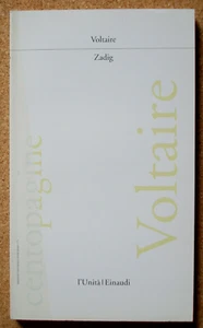 LIBRO ZADIG Voltaire 1992 L'Unità EINAUDI n. 6 Cento pagine Tascabile - Picture 1 of 2