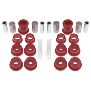 Control Arm Bushings for 1984-1996 C4 Corvette Red Urethane Kit - Picture 1 of 10
