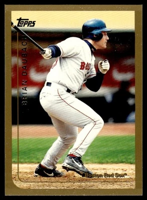 1999 Topps Traded Rookies Brian Daubach Rookie Boston Red Sox #T105 - Image 1 of 2