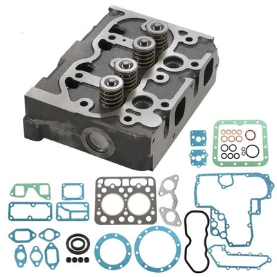 15221-03020 15221-03024 For Kubota Z750 Z751 Complete Cylinder Head & Gasket Kit - Image 1 of 4