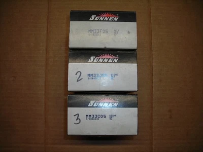 SUNNEN MM33-J85, MM33-C05, MM33-F05 STONE SETS for HONING HIGH-SILICON ALUMINUM - Image 1 of 3