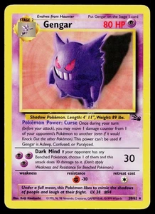 Fósil Gengar (20) 20/62 raro #4 - Imagen 1 de 2