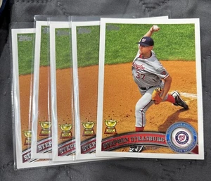 2011 Topps #183 Stephen Strasburg Rookie Cup Washington Nationals (5) - Bild 1 von 1