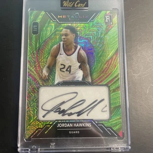 Wild Card 2023 / Metallix / Jordan Hawkins ¡¡Novato 1/1!! AUTÓGRAFO!!! - Imagen 1 de 2