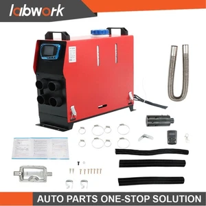 Labwork 5KW 12V Diesel Air Heater For Low Noise Vehicles 4 Hole Boat LCD Display - Picture 1 of 16