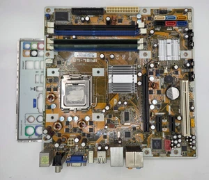 IPIBL-LB PN:492774-001 con escudo io e Intel Core 2 Quad SLAWE - Imagen 1 de 5
