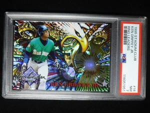 1995 Topps Stadium Club Ken Griffey Jr. #14 Ring Leaders HOF Rare PSA 7 - Picture 1 of 2