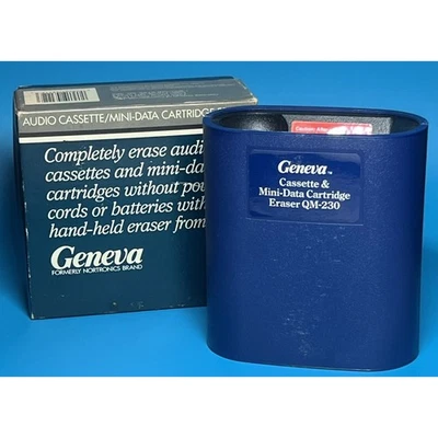 Винтажный магнитное поле Geneva кассеты и мини-данные картридж медиа ластик QM-230 - Изображение 1 из 4