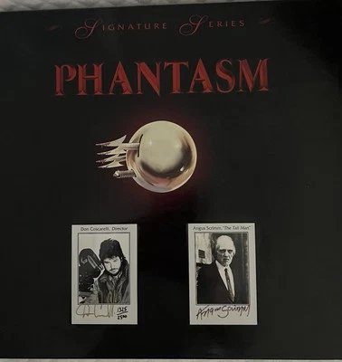 Phantasm Signature Series Numbered 1325/2500 signed by  Angus Scrimm - Image 1 of 4