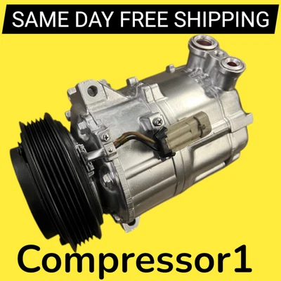 AC Compressor Fits Chevy Cobalt, HHR, Pontiac G5,  Saturn ION 2.2L 2.4L - Image 1 of 3